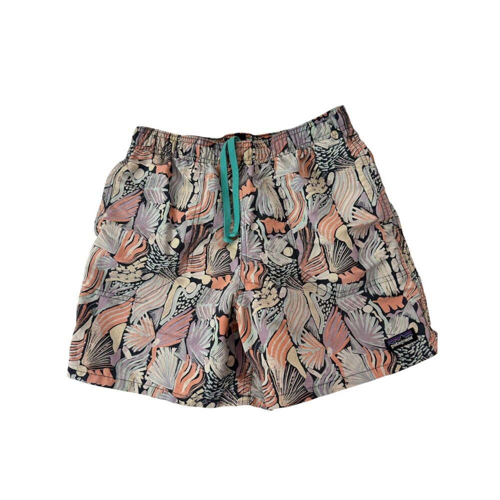 Patagonia Baggies Costa Rica Shorts Boys Size XL 14 Swim Outdoor